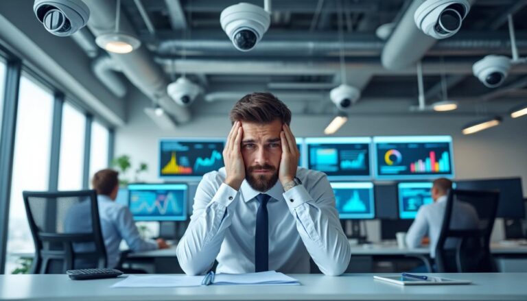 découvrez comment les entreprises réagissent à une augmentation des arrêts maladie en mettant en place des pratiques de surveillance renforcées. analyse des implications sur le bien-être des employés et l'équilibre entre efficacité et respect de la vie privée.
