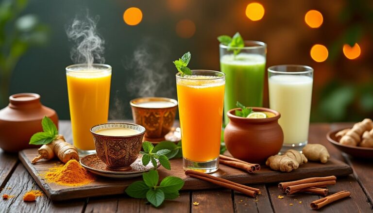 découvrez les secrets des boissons indiennes traditionnelles et leurs bienfaits pour la santé à travers notre guide complet en 2025. plongez dans un univers de saveurs et de vertus naturelles.