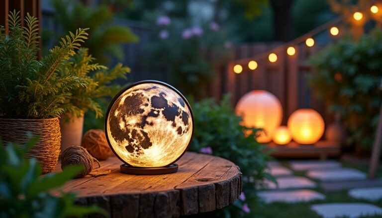 découvrez comment créer une lune de jardin déco diy avec nos idées originales et un tutoriel simple pour des luminaires tendance qui illumineront votre espace extérieur.