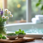 découvrez comment préparer un bain relaxant à la maison en utilisant des herbes et huiles essentielles pour un moment de bien-être naturel et apaisant.