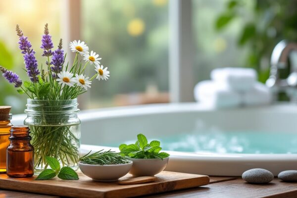 découvrez comment préparer un bain relaxant à la maison en utilisant des herbes et huiles essentielles pour un moment de bien-être naturel et apaisant.