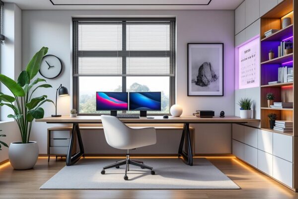 découvrez comment aménager un espace de travail chez soi en 2025, alliant confort et déco professionnelle pour booster votre productivité et bien-être au quotidien.